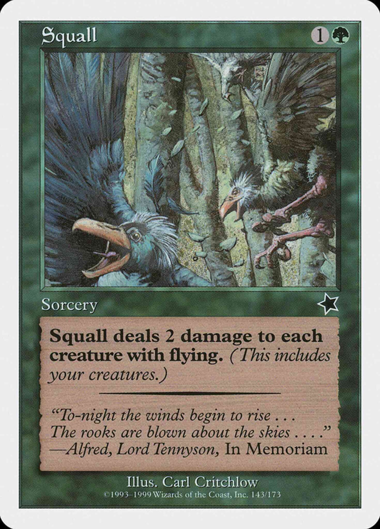 Squall [143] [Starter 1999] [Non-Foil]