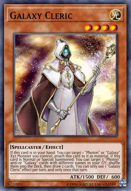 Galaxy Cleric - MP19-EN161 - Common - 1st Edition