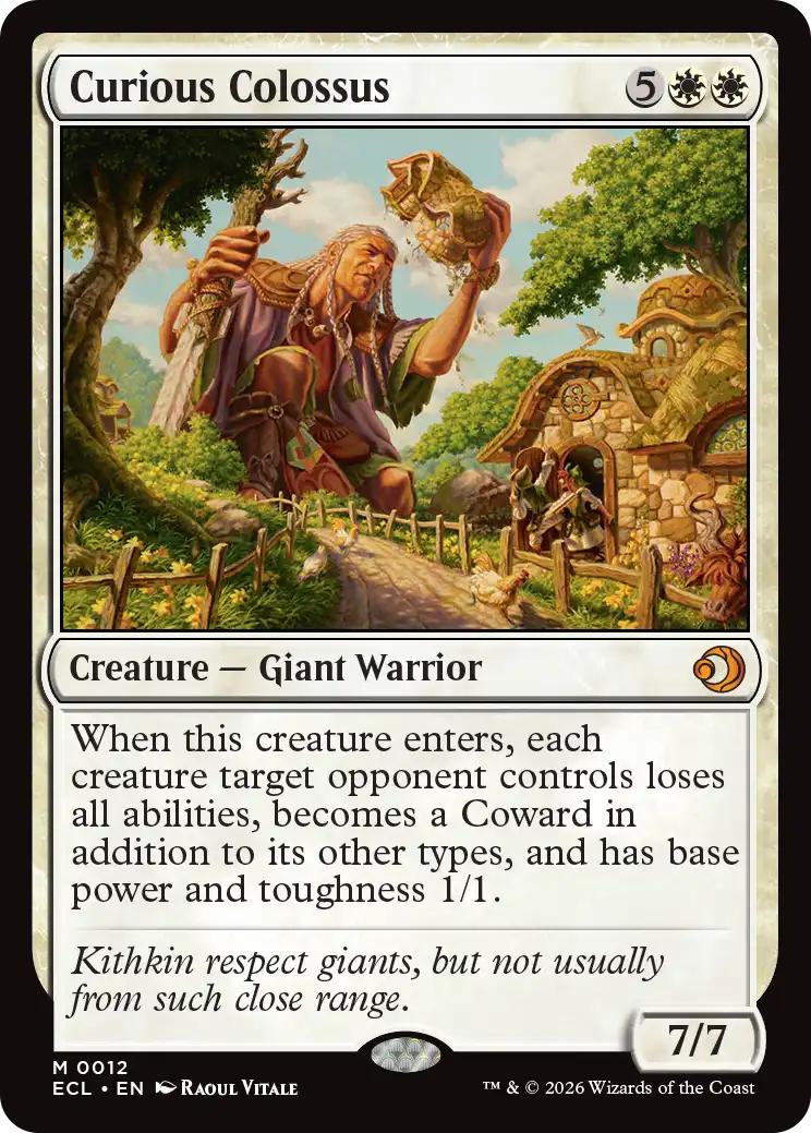 Curious Colossus [12] [Lorwyn Eclipsed] [Non-Foil]