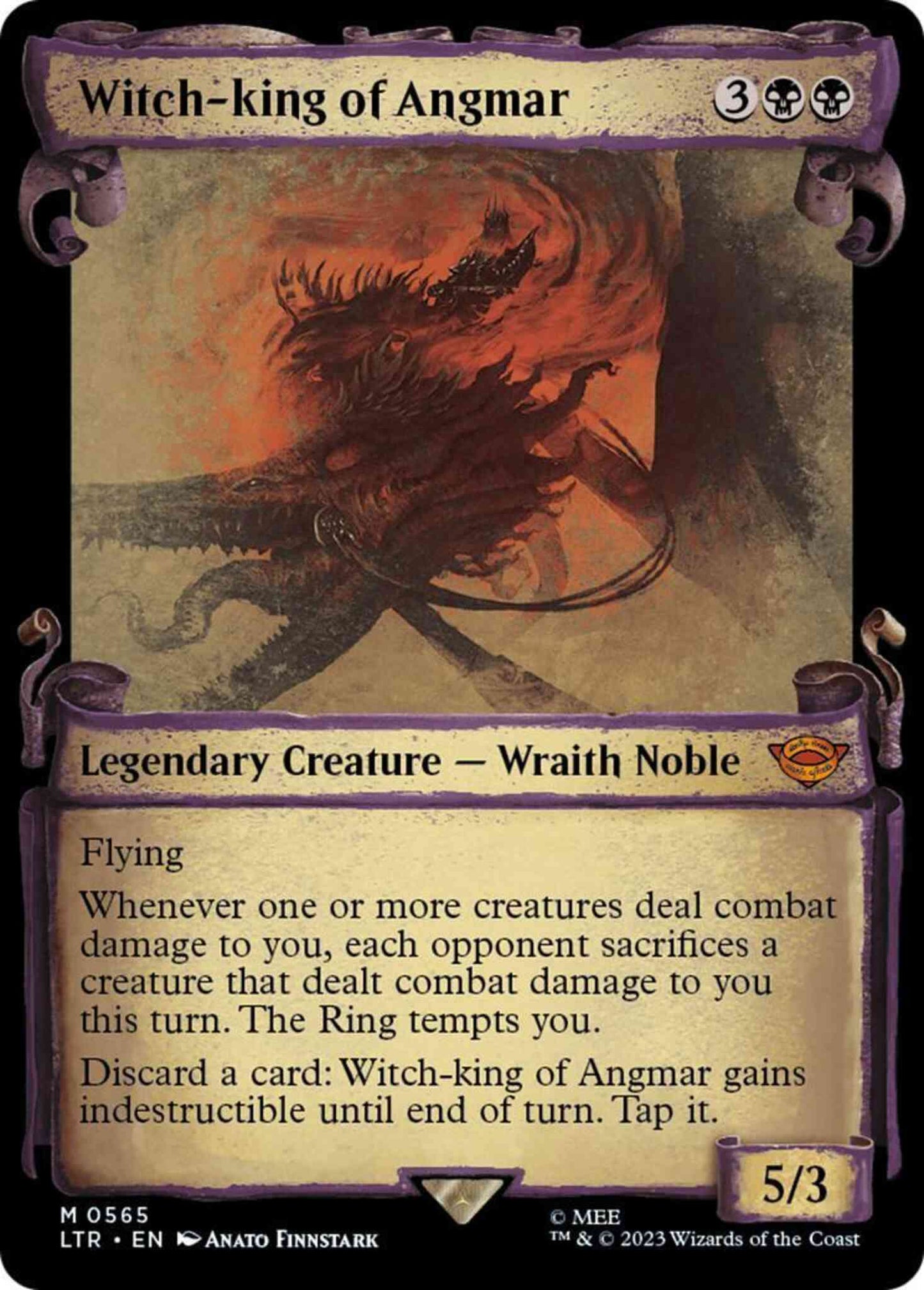 Witch-king of Angmar [565] [Scrolls Showcase] [The Lord of the Rings: Tales of Middle-earth] [Non-Foil]