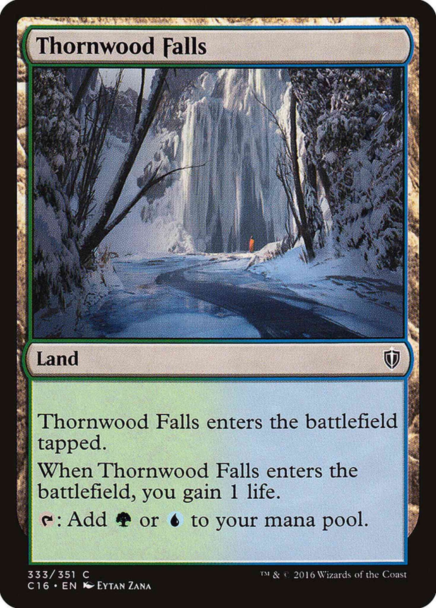 Thornwood Falls [333] [Commander 2016] [Non-Foil]