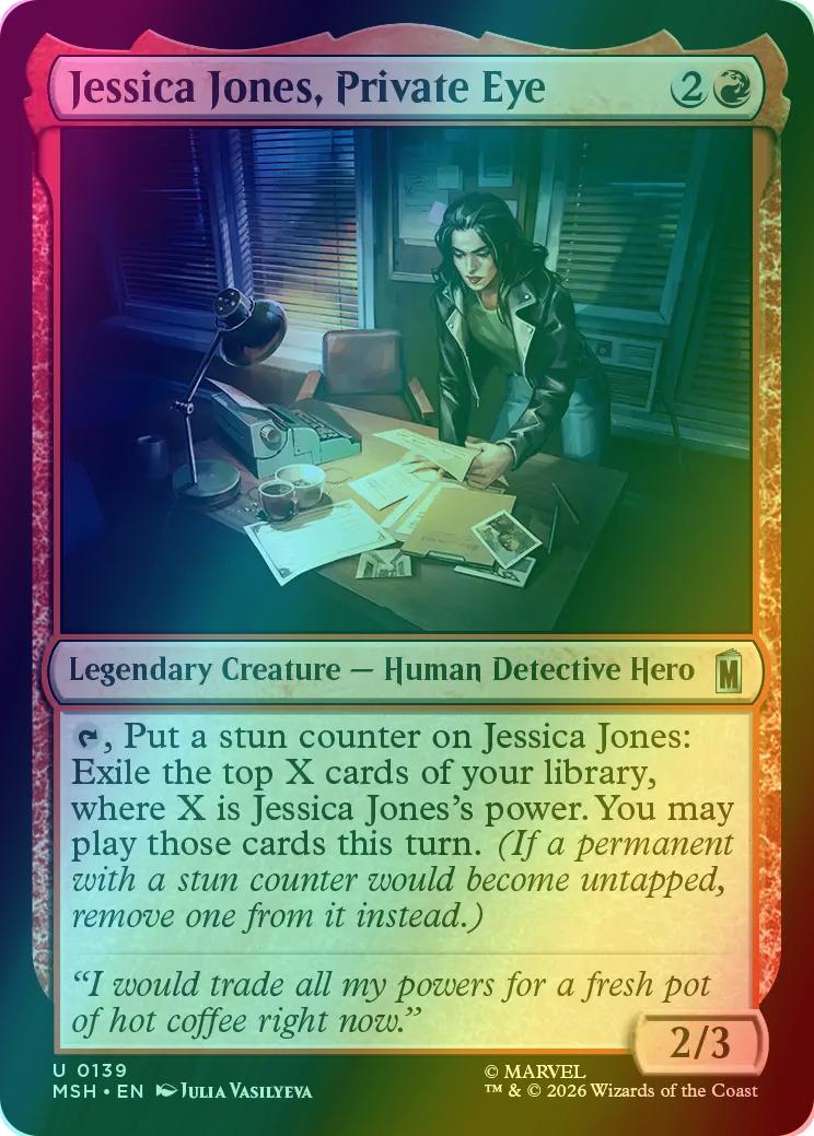 Jessica Jones, Private Eye [139] [Marvel Super Heroes] [Foil]