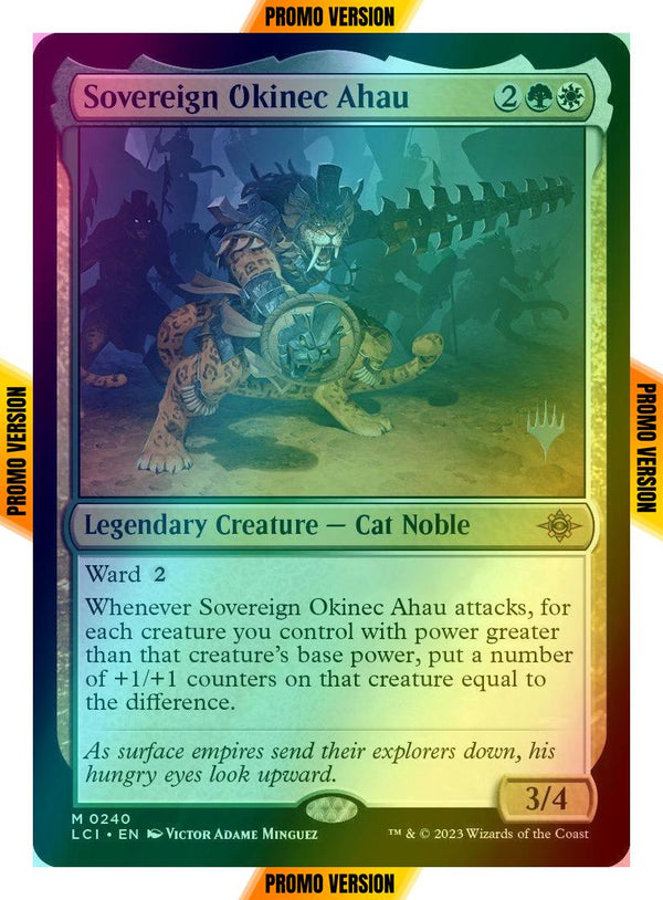 Sovereign Okinec Ahau [240p] [Promo Pack] [The Lost Caverns of Ixalan: Promos] [Foil]