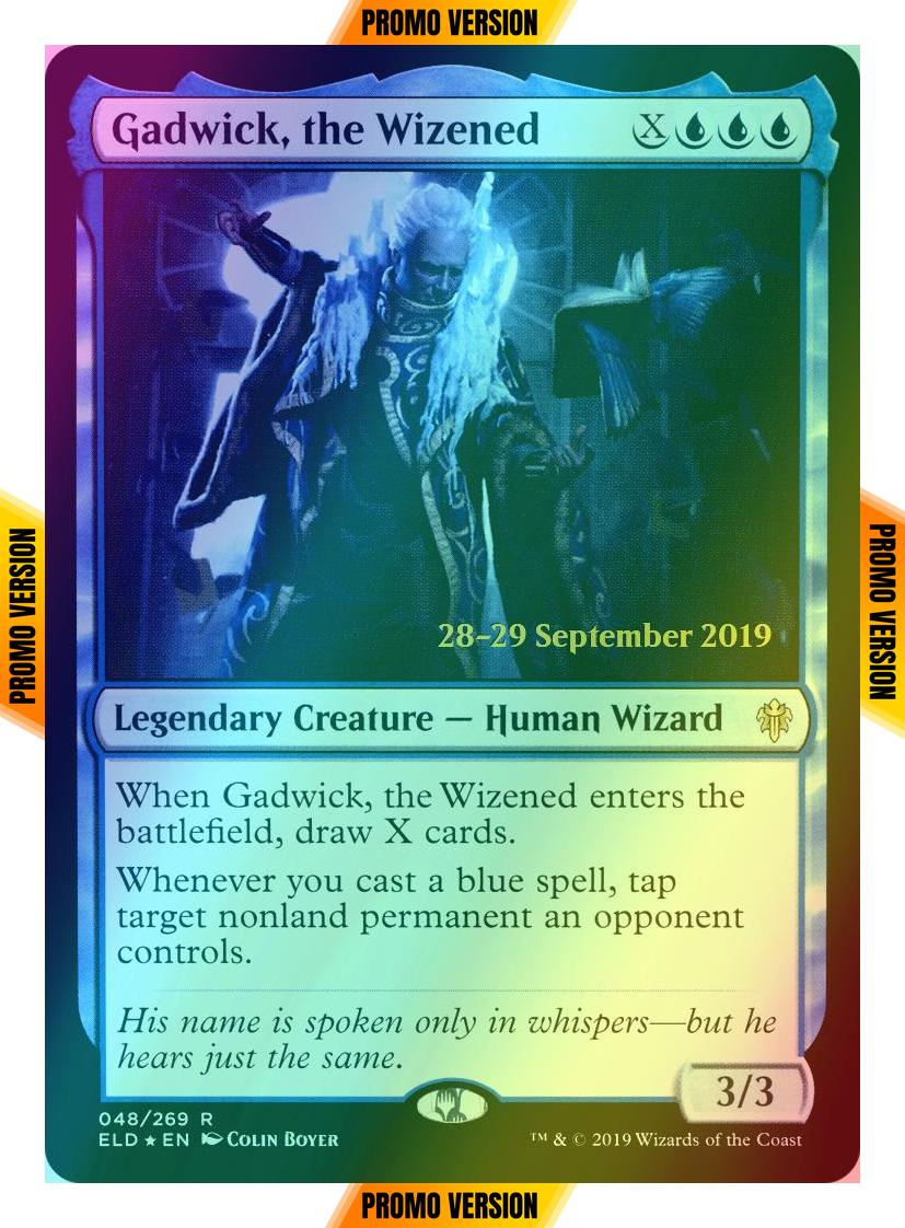 Gadwick, the Wizened [48s] [Throne of Eldraine Promos] [Foil]