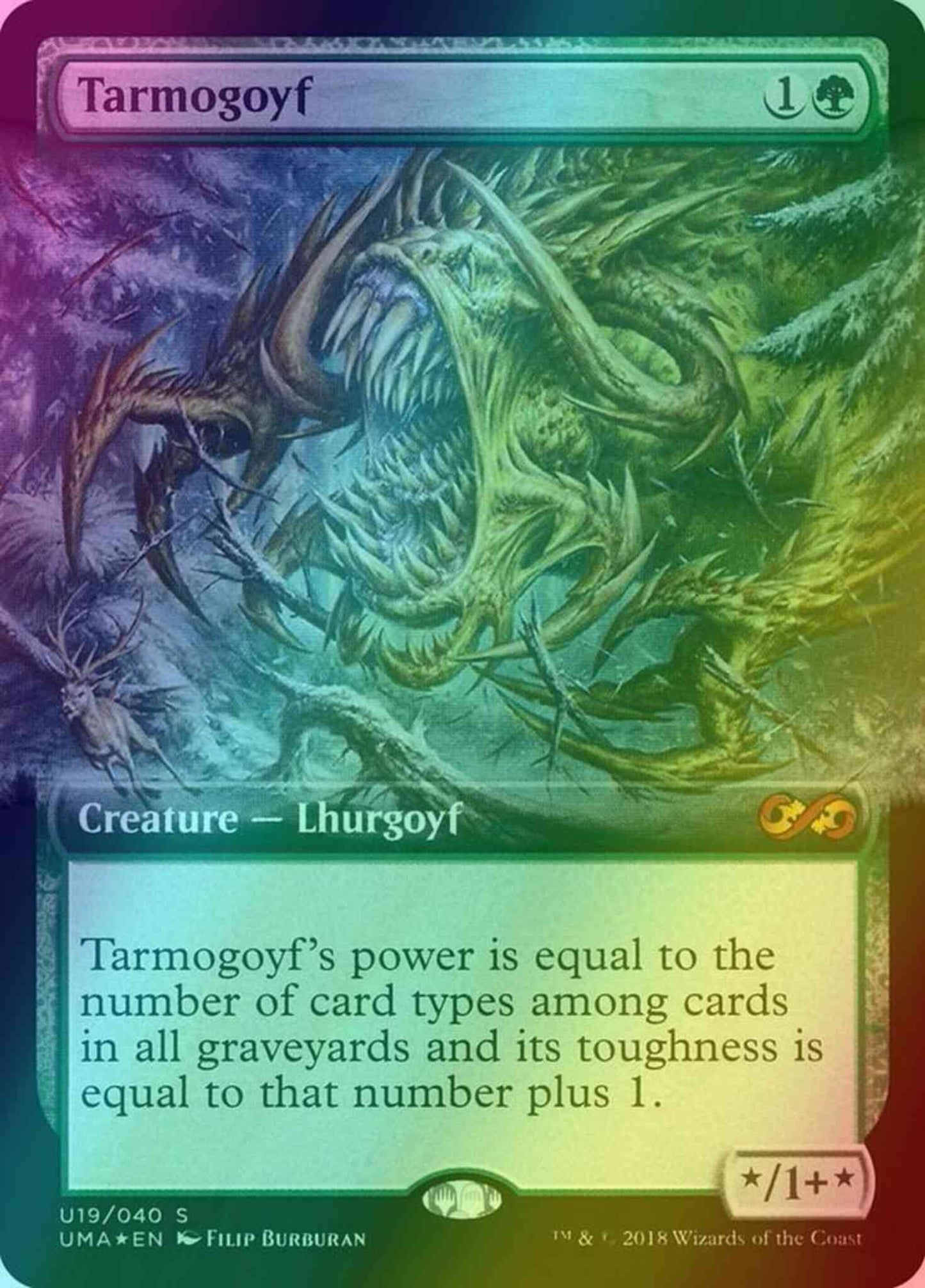 Tarmogoyf [U19] [Ultimate Box Topper] [Foil]