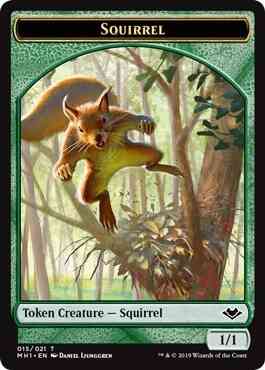 Elemental Token (08) // Squirrel Token (15) [Modern Horizons Tokens] [Non-Foil]
