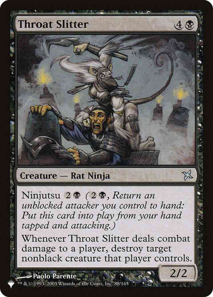 Throat Slitter [BOK-88] [The List] [Non-Foil]
