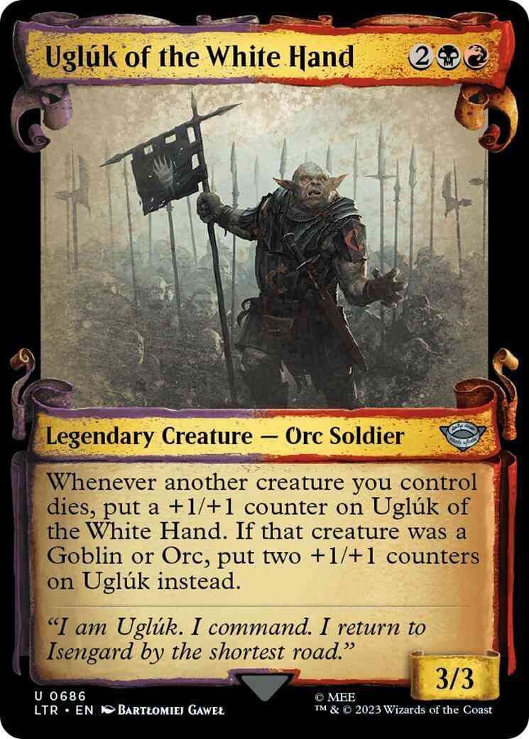 Uglúk of the White Hand [686] [Scrolls Showcase] [The Lord of the Rings: Tales of Middle-earth] [Non-Foil]