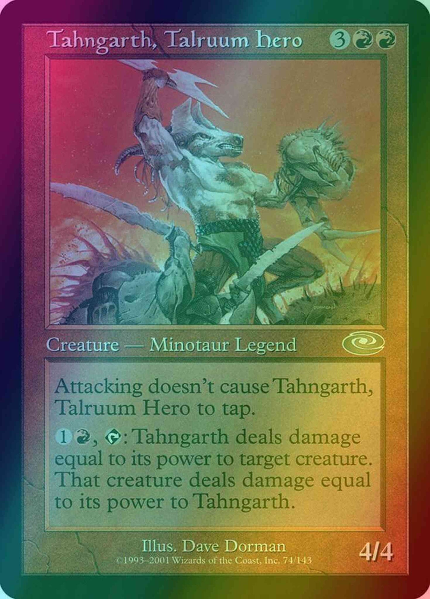 Tahngarth, Talruum Hero [74] [Planeshift] [Foil]