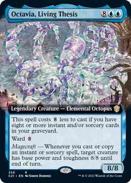 Octavia, Living Thesis [356] [Extended Art] [Commander 2021] [Non-Foil]