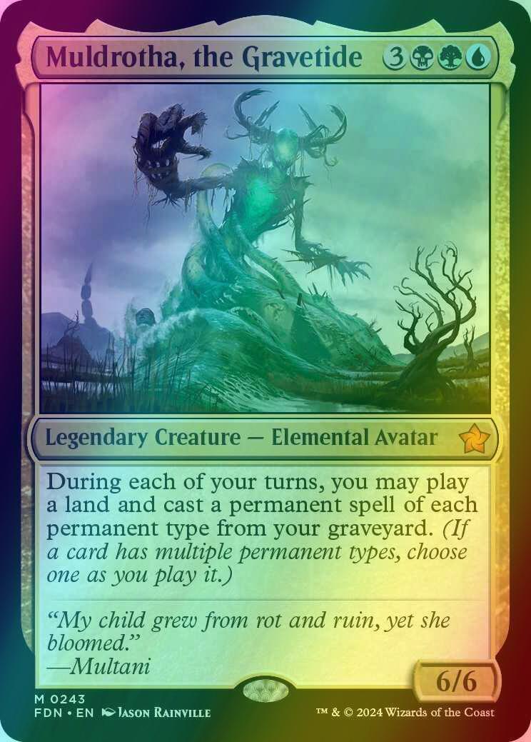 Muldrotha, the Gravetide [243] [Foundations] [Foil]