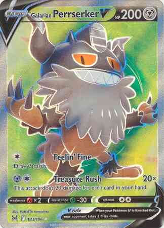 Galarian Perrserker V - 183/196 - Rare Ultra [swsh11-183] [Ultra]