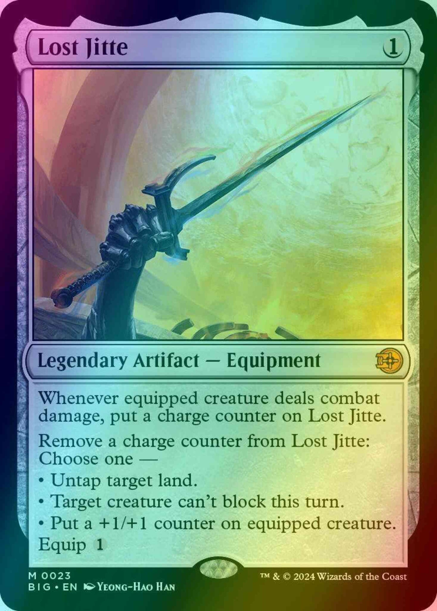 Lost Jitte [23] [The Big Score] [Foil]