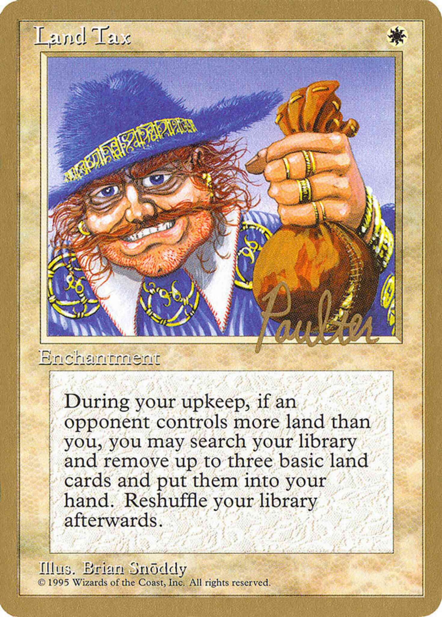 Land Tax [pp34] [Preston Poulter] [Pro Tour Collector Set] [Non-Foil]