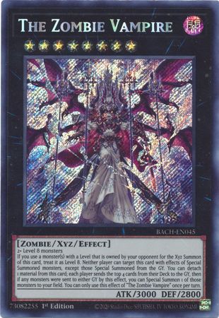 The Zombie Vampire - BACH-EN045 - Secret Rare - 1st Edition