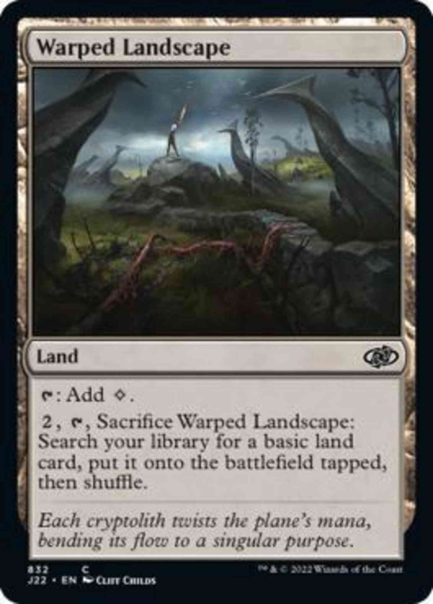 Warped Landscape [832] [Jumpstart 2022] [Non-Foil]