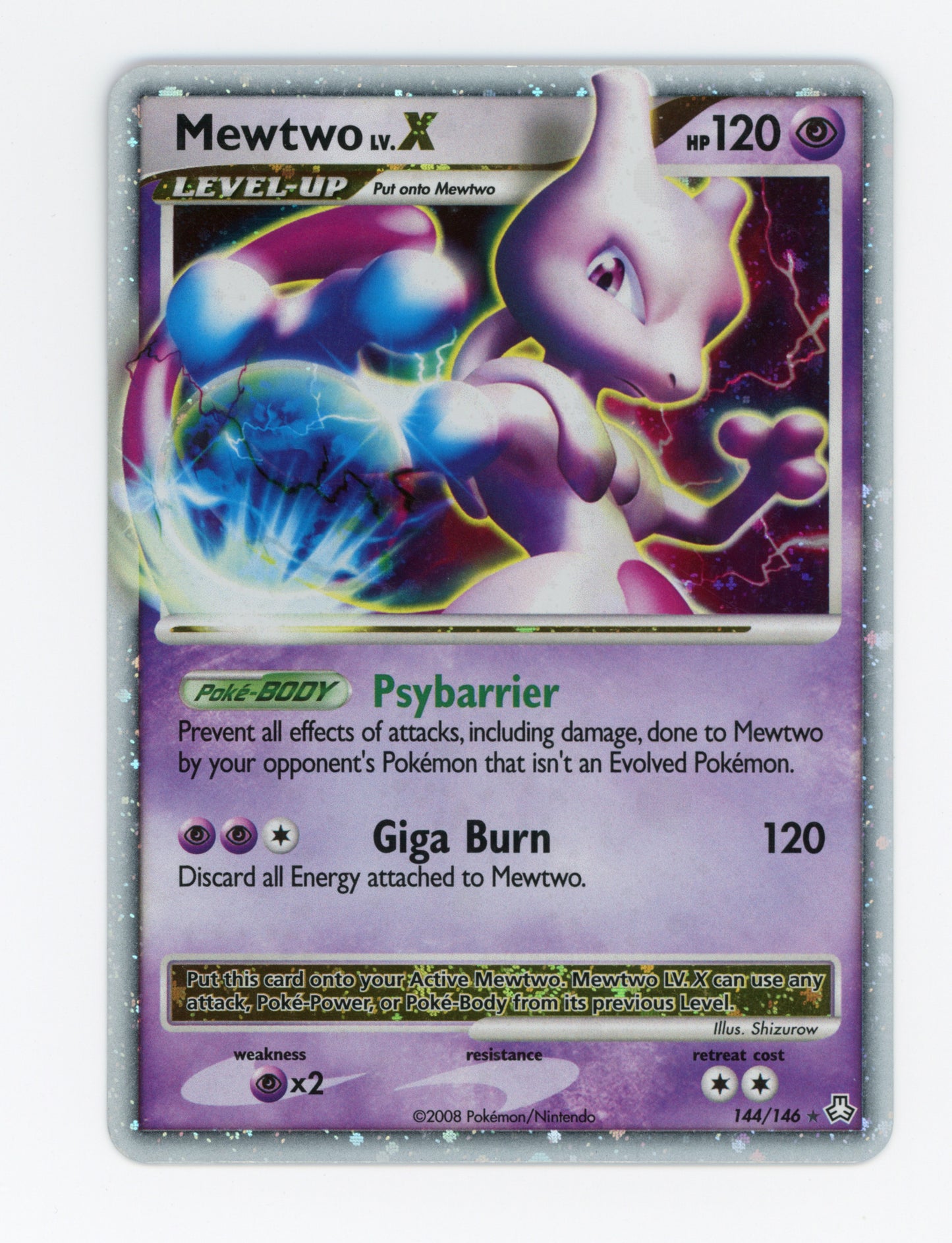 Mewtwo — Rare Holo Lv.X — ID 17871