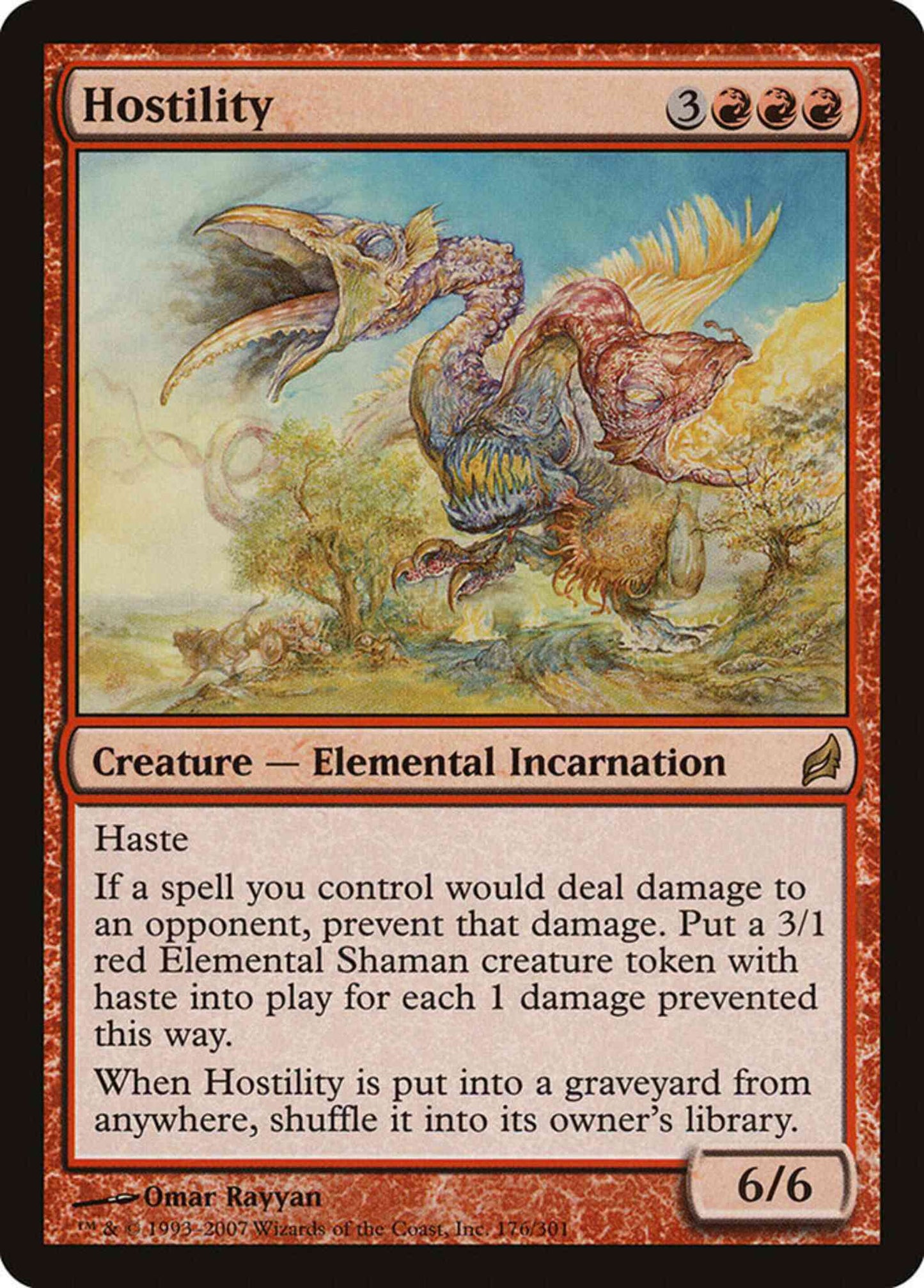 Hostility [176] [Lorwyn] [Non-Foil]