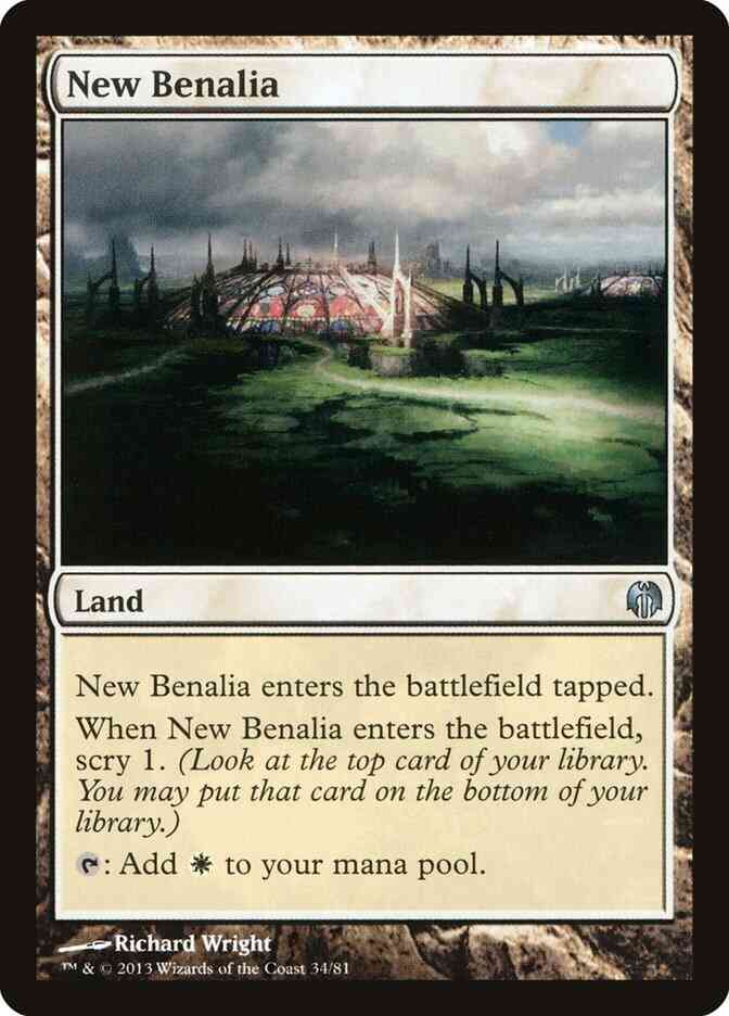 New Benalia [34] [Duel Decks Heroes vs Monsters] [Non-Foil]