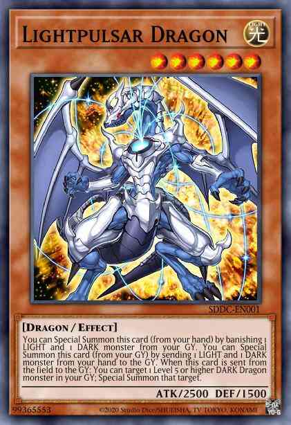 Lightpulsar Dragon - TOCH-EN031 - Rare - 1st Edition