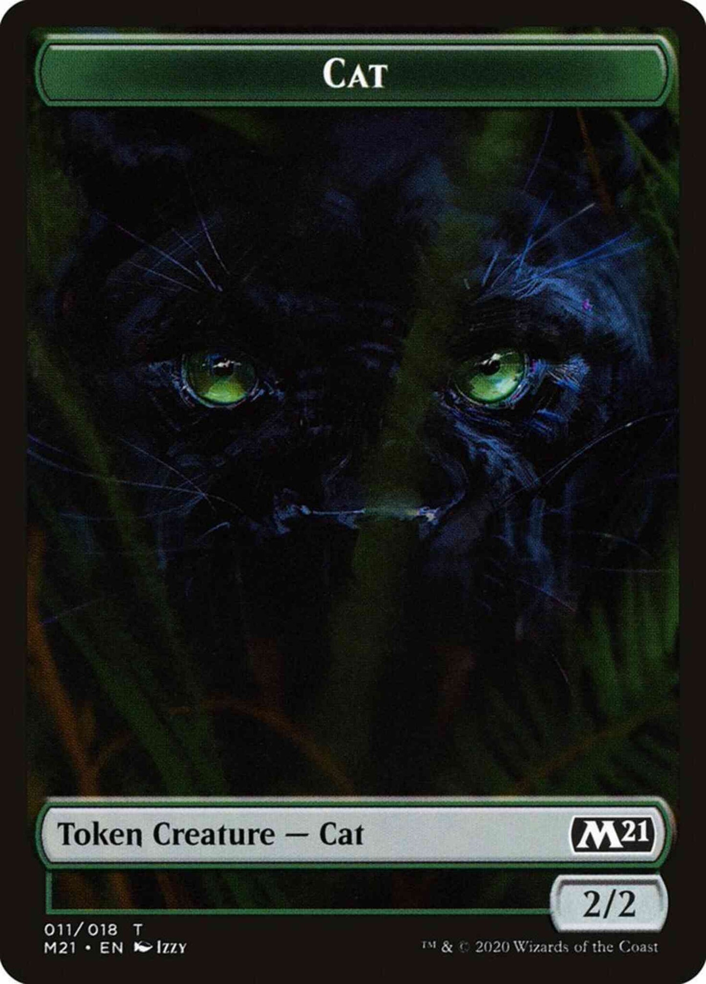 Cat Token [11] [Core Set 2021 Tokens] [Non-Foil]