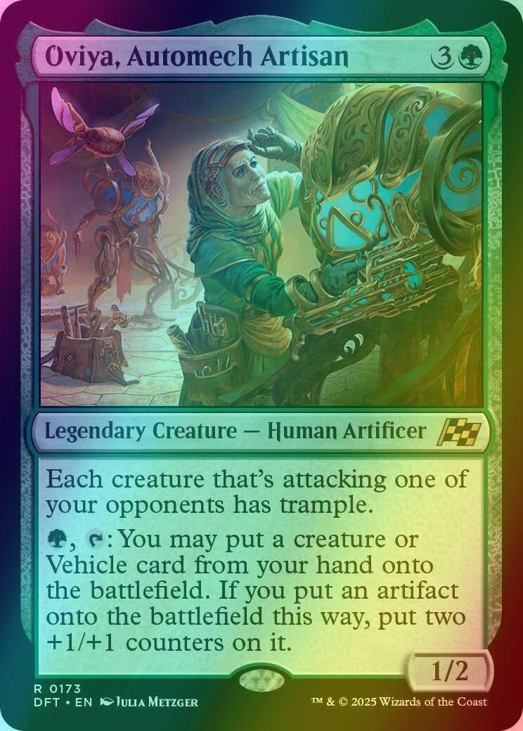 Oviya, Automech Artisan [173] [Aetherdrift] [Foil]
