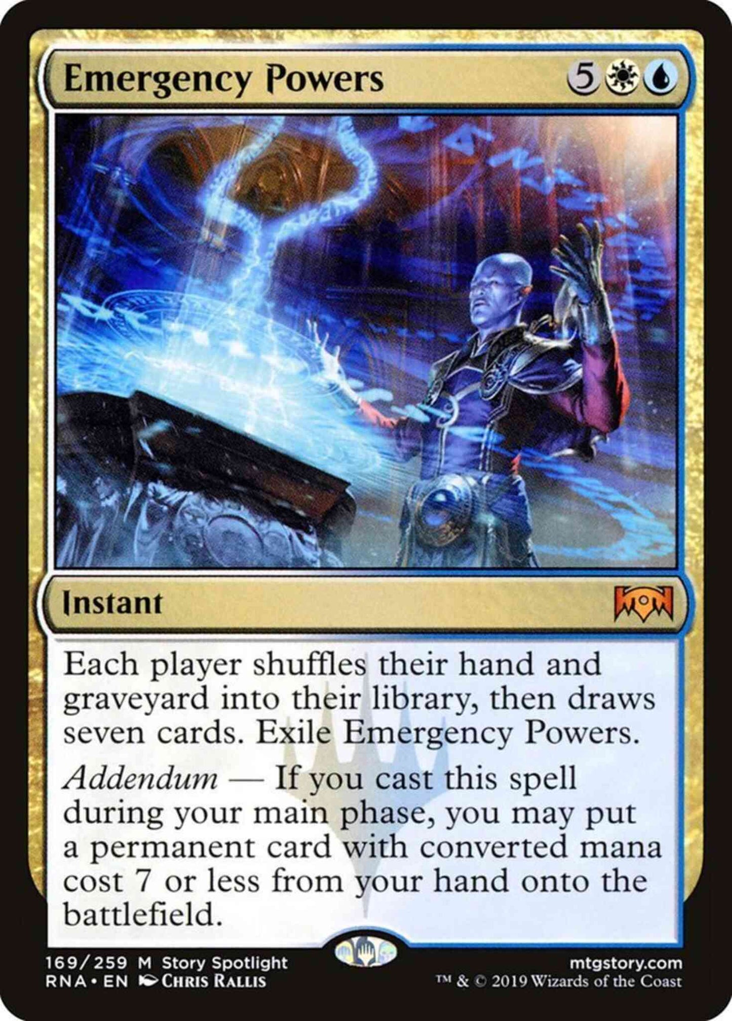 Emergency Powers [169] [Ravnica Allegiance] [Non-Foil]