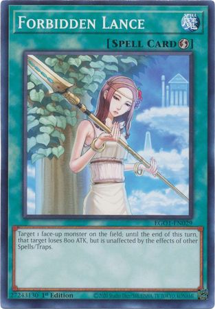 Forbidden Lance - EGO1-EN029 - Common - Unlimited