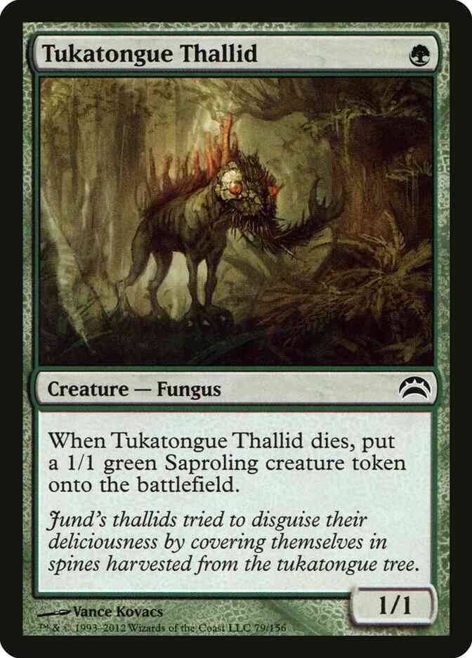 Tukatongue Thallid [79] [Planechase 2012] [Non-Foil]