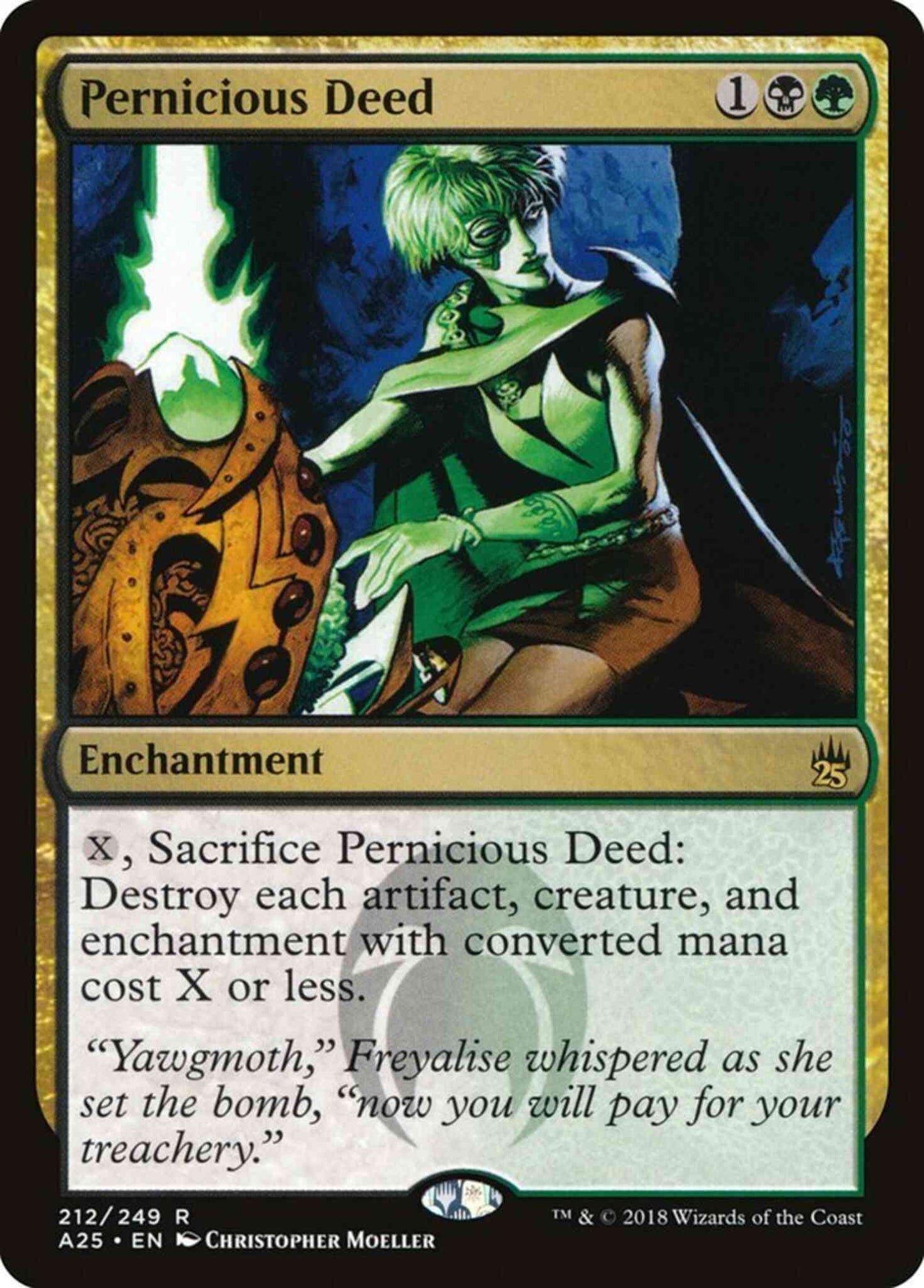 Pernicious Deed [212] [Masters 25] [Non-Foil]