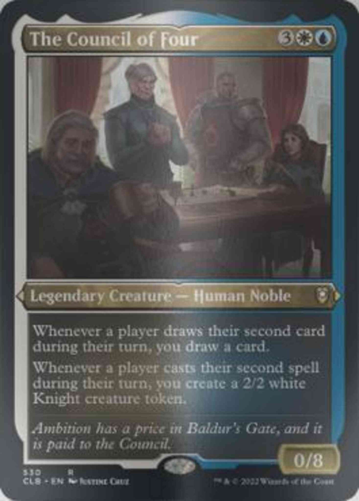 The Council of Four [530] [Commander Legends: Battle for Baldur's Gate] [Etched Foil]