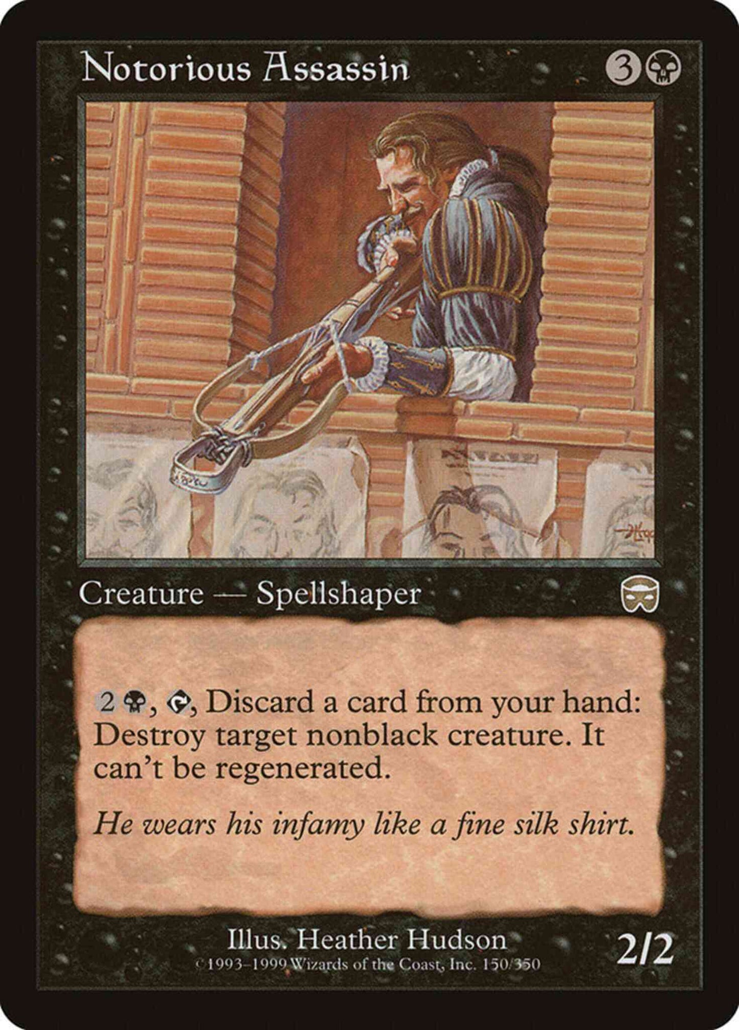 Notorious Assassin [150] [Mercadian Masques] [Non-Foil]
