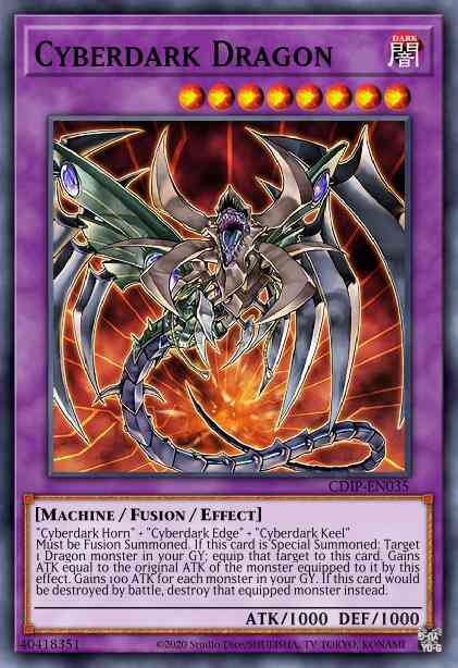 Cyberdark Dragon - CDIP-EN035 - Ultimate Rare - Unlimited