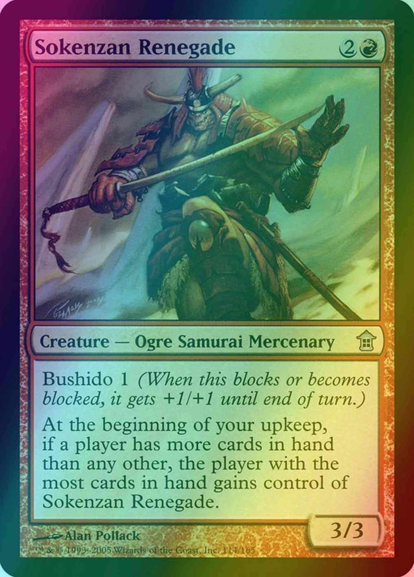 Sokenzan Renegade [114] [Saviors of Kamigawa] [Foil]
