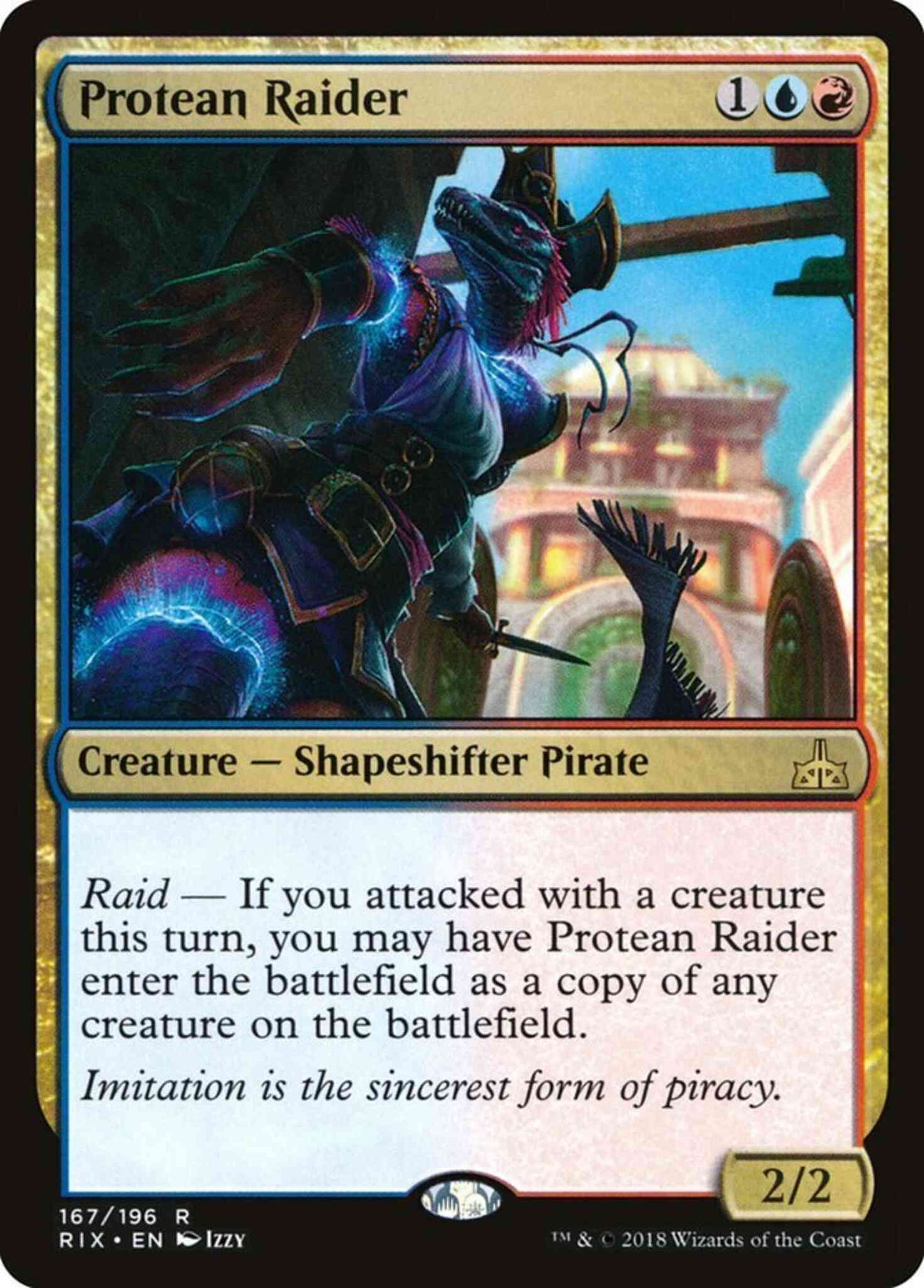 Protean Raider [167] [Rivals of Ixalan] [Non-Foil]