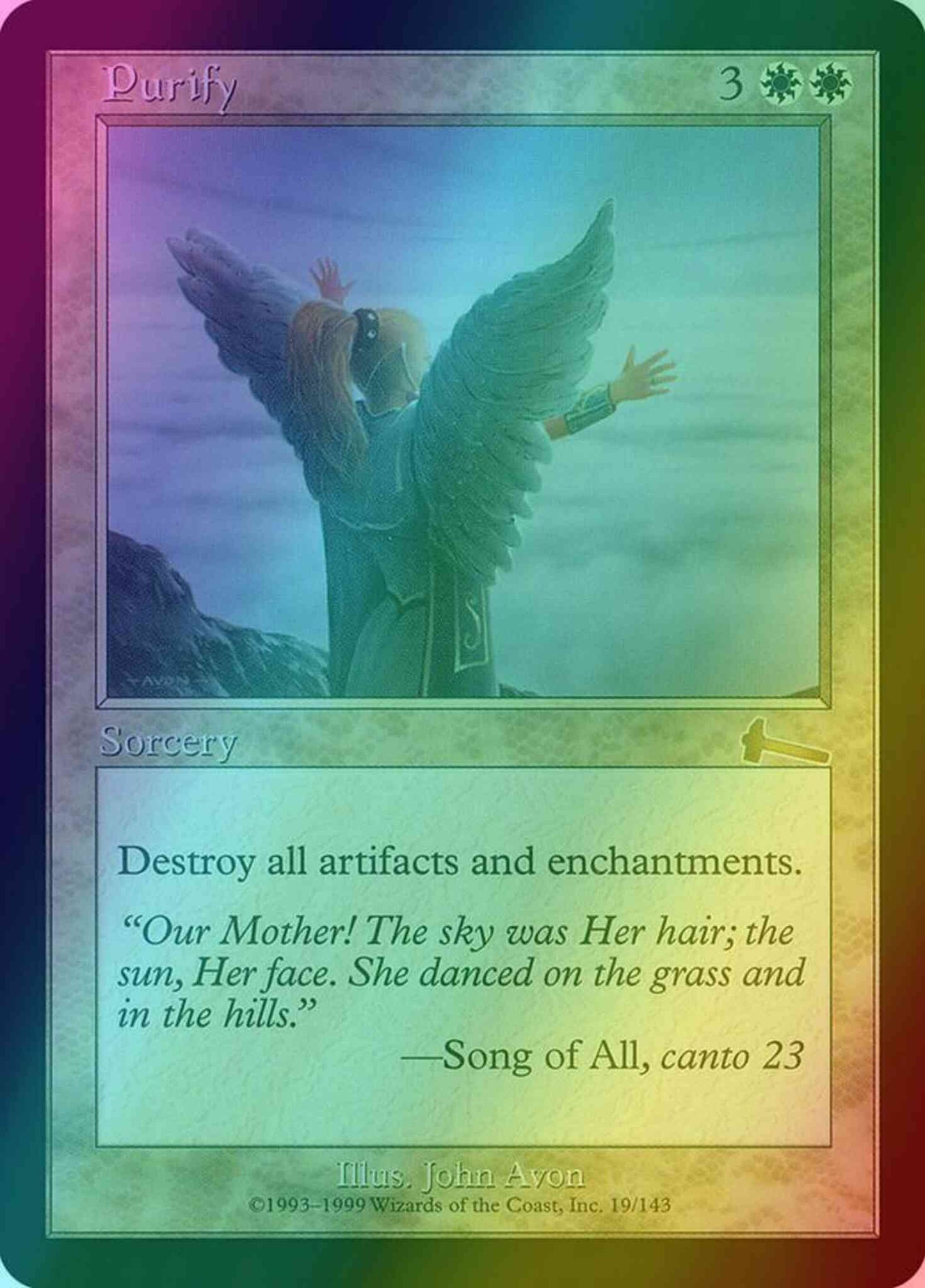 Purify [19] [Urza's Legacy] [Foil]