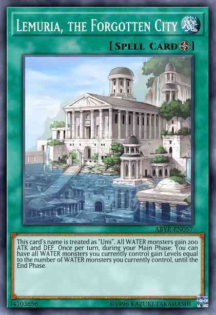 Lemuria, the Forgotten City - ABYR-EN057 - Common - 1st Edition