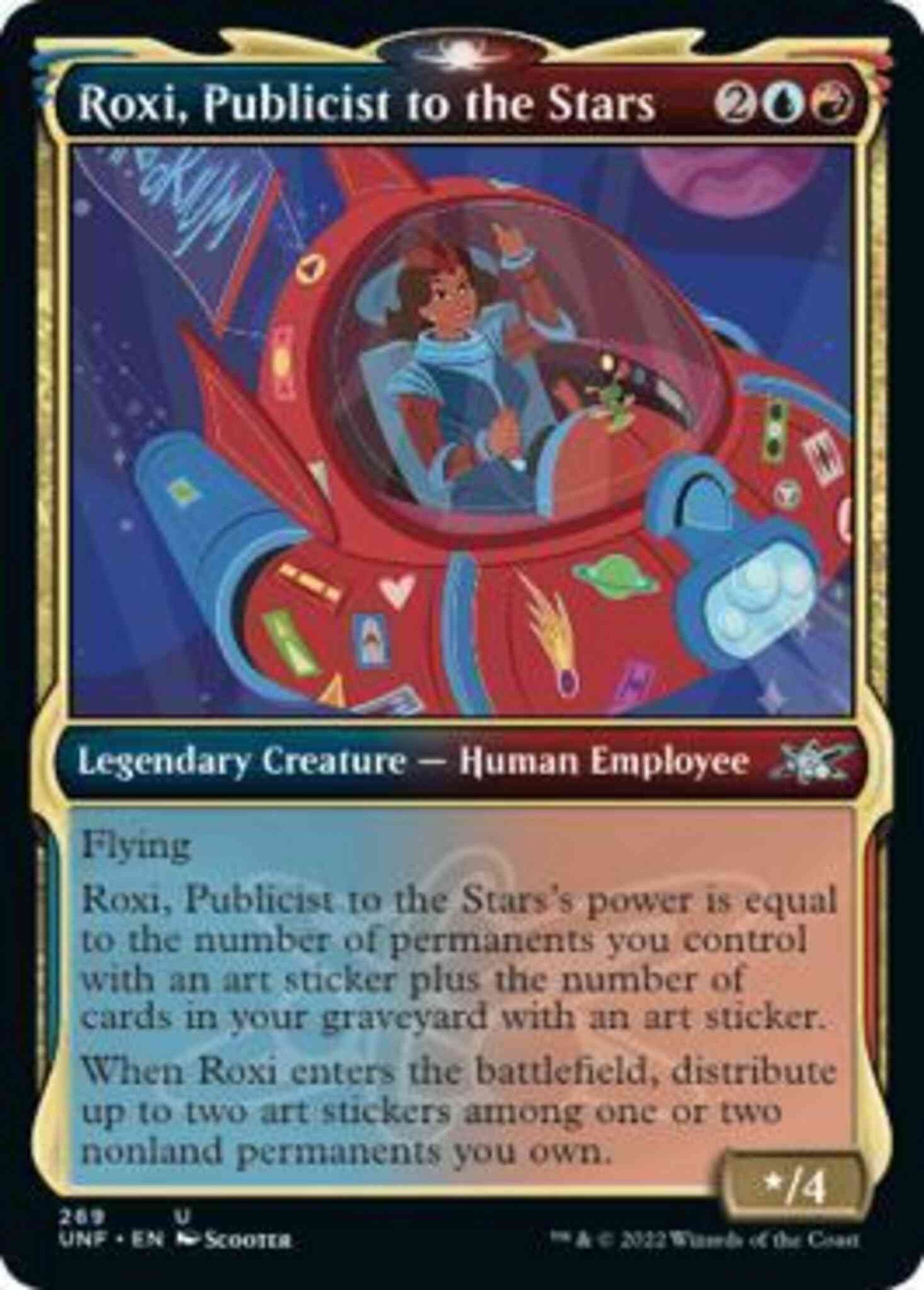 Roxi, Publicist to the Stars [269] [Showcase Cards of Tomorrow] [Unfinity] [Non-Foil]