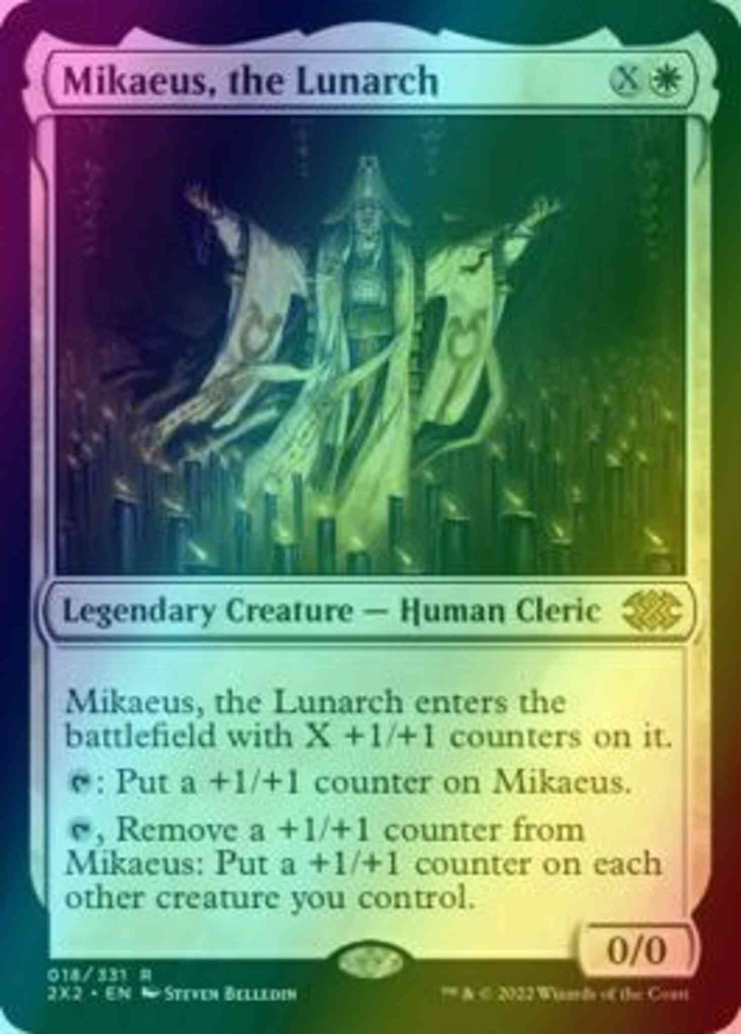 Mikaeus, the Lunarch [18] [Double Masters 2022] [Foil]