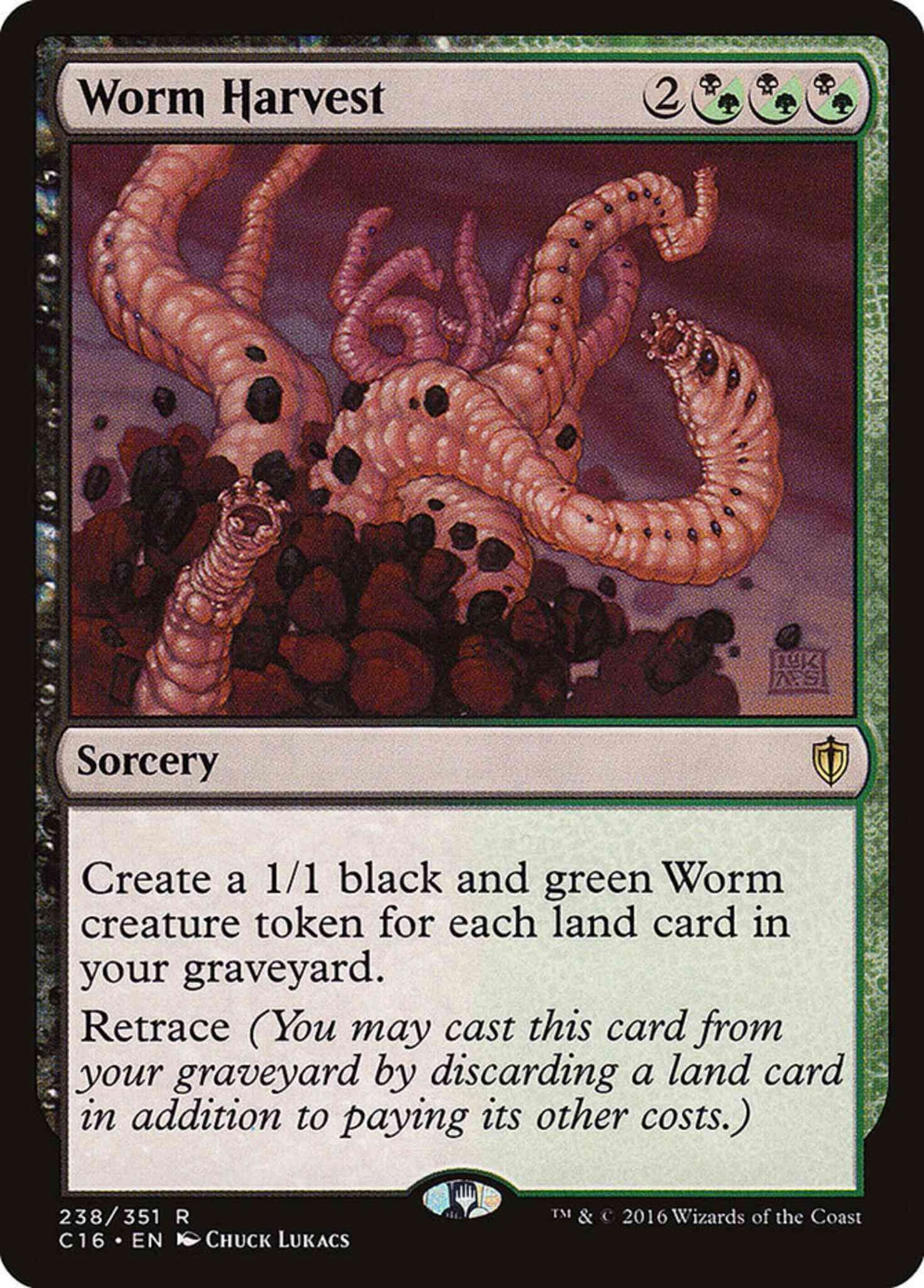 Worm Harvest [238] [Commander 2016] [Non-Foil]