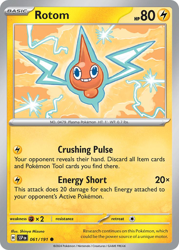Rotom - 061/191 - Common [sv08-061] [Non-Holo]