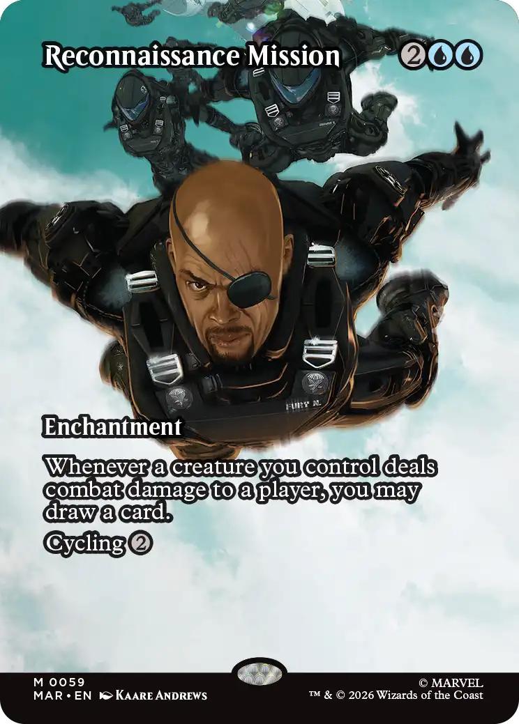 Reconnaissance Mission [59] [Borderless] [Source Material] [Marvel Universe] [Non-Foil]