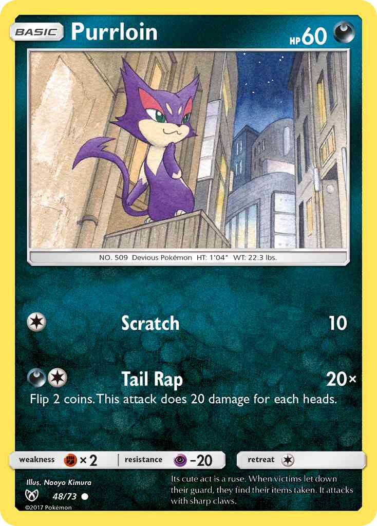 Purrloin - 48/73 - Common [sm35-48] [Non-Holo]