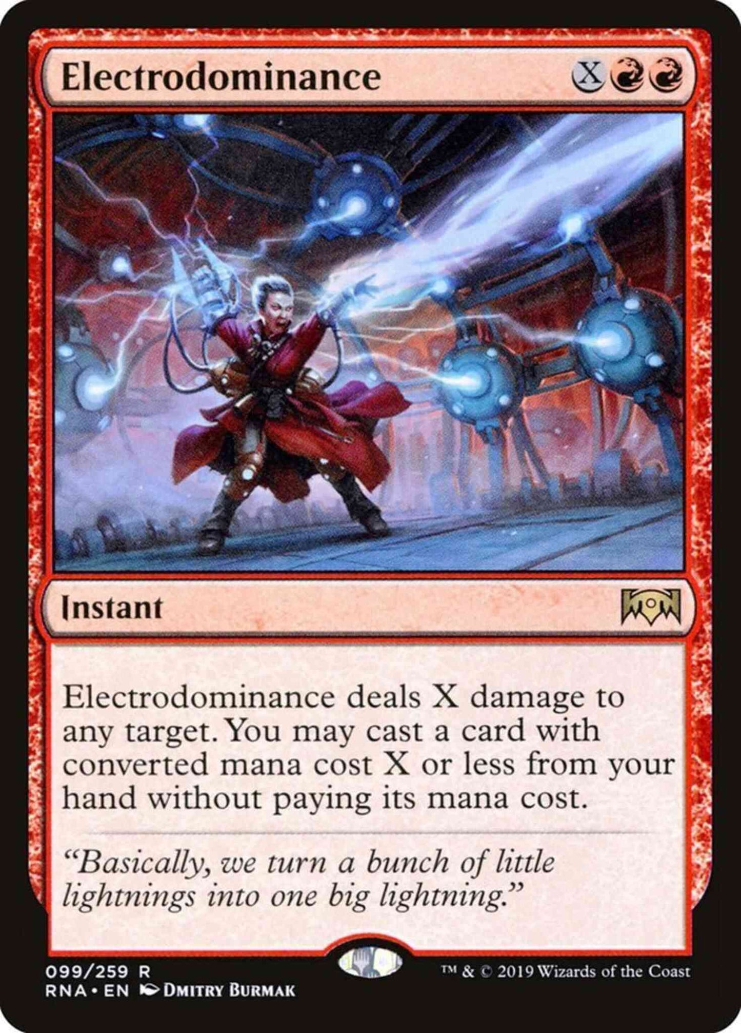 Electrodominance [99] [Ravnica Allegiance] [Non-Foil]
