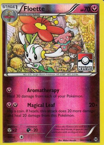 Floette - 102/162 - Holo Promo - League [Reverse Holo]
