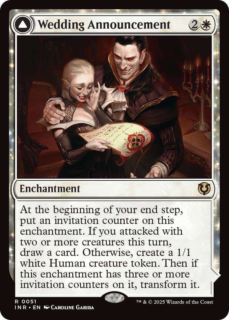 Wedding Announcement // Wedding Festivity [51] [Innistrad Remastered] [Non-Foil]