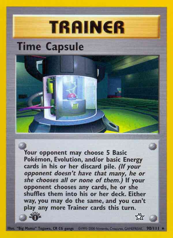 Time Capsule - 90/111 - Rare - 1st Edition [neo1-90] [Non-Holo]