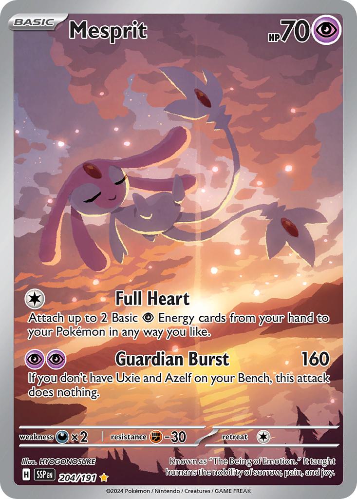 Mesprit - 204/191 - Illustration Rare [sv08-204] [Ultra]