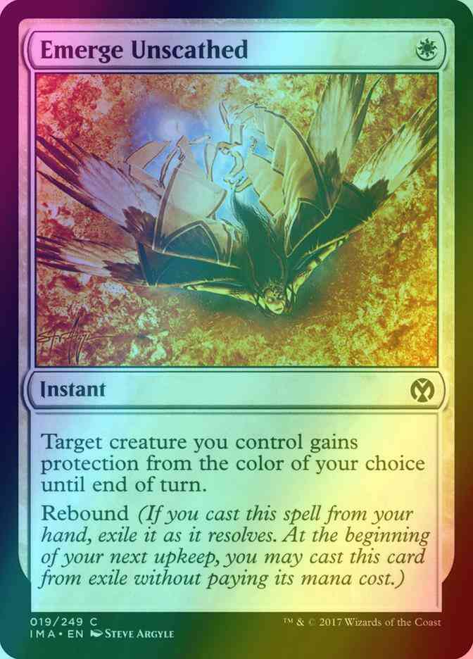 Emerge Unscathed [19] [Iconic Masters] [Foil]