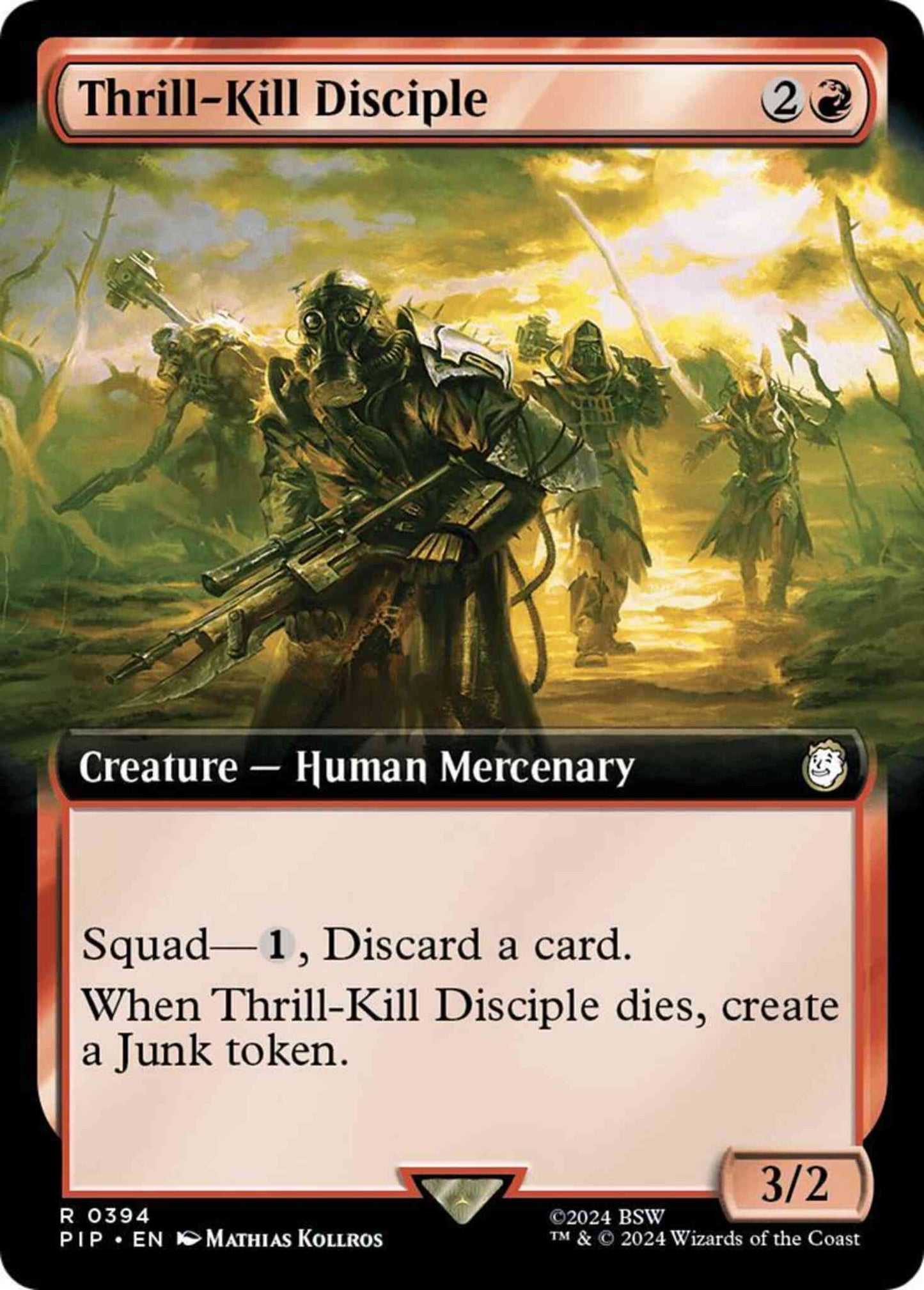 Thrill-Kill Disciple [394] [Extended Art] [Fallout] [Non-Foil]